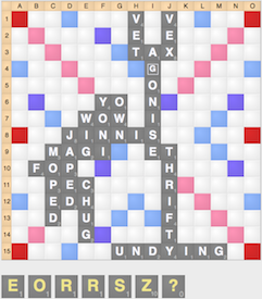 Scrabble Entropy strategy