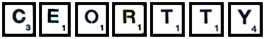 Ridiculous Scrabble Puzzle Rack 5.5